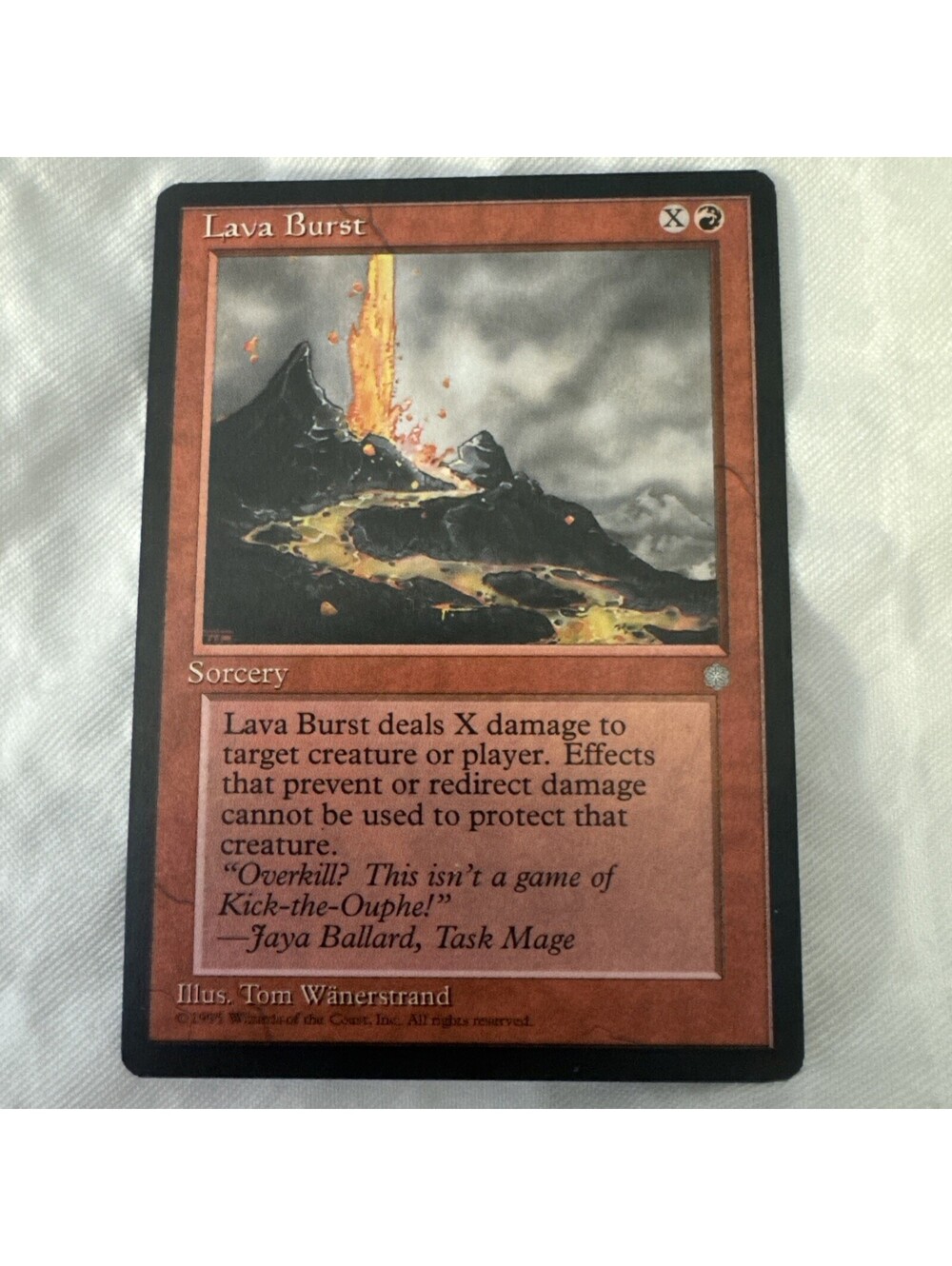 MTG Ice Age Lava Burst Common LP